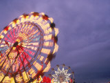 Carnival Rides Photographic Print by Allen Russell