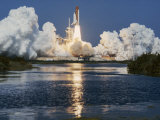 Discovery Space Shuttle Launch, Nasa, FL Photographic Print