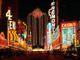 Las Vegas at Night, Nevada Photographic Print by Eric Figge