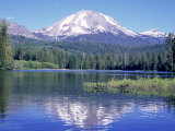 Manzanita Lake, Lassen Volcanic National Park, CA Photographic Print by Mark Gibson