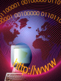 Global Digital Communication Photographic Print by Carol & Mike Werner