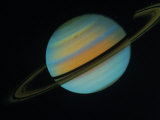 Saturne, sixième planète dans le système solaire Photographie par David Bases