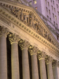 Architectural Detail of Stock Exchange, NYC Fotografie-Druck von Rudi Von Briel