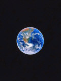 Earth Showing Africa and Antarctica Fotografie-Druck von Ron Russell