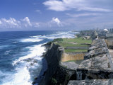 Castillo de San Cristobal Beach, Puerto Rico Photographie par Jim Schwabel