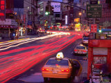 Canal Street with Cab, Chinatown, NYC Fotografie-Druck von Rudi Von Briel