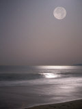 Full Moon Fotografiskt tryck av Mitch Diamond