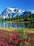 Mt. Shuksan and Picture Lake, Washington Photographie par Mark Windom