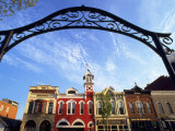 Medina Co. Storefronts, Medina, Ohio Photographic Print by Jeff Friedman