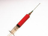 Hypodermic Needle Photographic Print by Doug Mazell