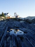 Pemaquid Point Lighthouse, Maine Photographie par Stephen Saks