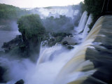 View of Iguazu Falls from Argentine Side Photographic Print by Steven Emery