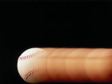Baseball in Motion Photographic Print by Rick Souders