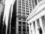Wall Street, New York, NY Fotografie-Druck von John Glembin