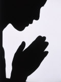 Silhouette of Woman Praying Reprodukcja zdjęcia autor Highbridge Silhouette of Woman Praying Reprodukcja zdjęcia autor Highbridge