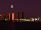 Skyline at Night, San Diego, CA Photographic Print by Robin Allen
