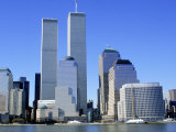 Lower Manhattan Skyline, NYC, NY Photographic Print by David Bases