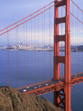 Foto del puente Golden Gate, San Francisco, California Lámina fotográfica por Charles Benes