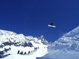 Snowboarding Method Jump Photographic Print