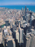 Aerial View of Chicago, Illinois Photographic Print by Jim Schwabel