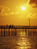 Sunset Over Virginia Beach, VA Photographic Print by Chris Rogers