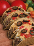 Tacos, Mexican Food Fotografie-Druck von Carol & Mike Werner