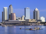 Skyline of Tampa, Florida Photographic Print by John Coletti