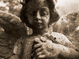 Guardian Angel in Cemetery Photographie par John Glembin