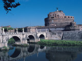 Puente Sant'Angelo, Roma Lámina fotográfica por Claire Rydell Puente Sant'Angelo, Roma Lámina fotográfica por Claire Rydell