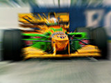Formula 1 Racing Car Photographic Print by Peter Walton