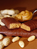 Chocolate Bar with Peanuts Photographic Print by Chris Rogers