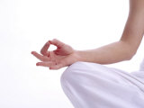 Woman Meditating Photographie