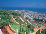Baha'i Shrine and Garden, Israel Photographic Print by Barry Winiker
