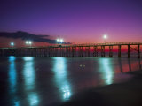 Bay Co.Pier, Gulf of Mexico, Panama City Beach, FL Photographie par Jim Schwabel