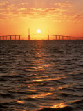 Sunshine Skyway Bridge, FL Photographic Print by Rick Poley
