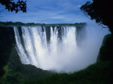 Victoria Falls, Zimbabwe, Africa Fotografisk tryk af Dan Gair Victoria Falls, Zimbabwe, Africa Fotografisk tryk af Dan Gair