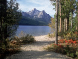 Sawtooth Mountains, ID, Stanley Lake Photographie par Mark Gibson