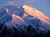 Sunset at Mt. Mckinley, Denali National Park, AK Photographic Print by Hal Gage