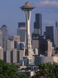 Space Needle Seattle Washington Photographic Print by Fogstock Llc 