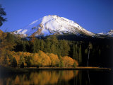 Mt. Lassen and Manzanita Lake, California Photographic Print by Jim Corwin