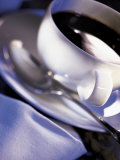Cup of Coffee with Spoon and Napkin Photographie par Eric Kamp