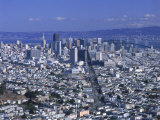 View of San Francisco Cityscape, California Photographic Print by Jim Corwin