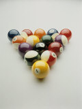 Pool Balls Racked Up Photographic Print by Howard Sokol