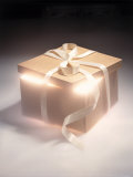 Gift Box Glowing from Within Photographic Print by Michelle Joyce