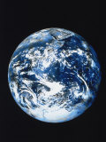 View of Earth from Space Photographic Print by Robert Cattan