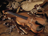 Violon et outils Photographie par Martin Fox