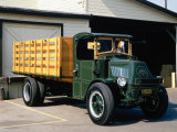 1928 Mack AK Stakebed Truck Lámina fotográfica
