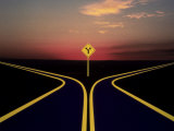 Fork in Road Photographic Print by Henryk T. Kaiser