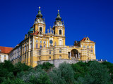 Melk Abbey, Baroque Church, Lower Austria Photographic Print by Walter Bibikow
