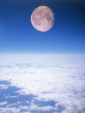 Moon Above the Clouds Photographic Print by Terry Why